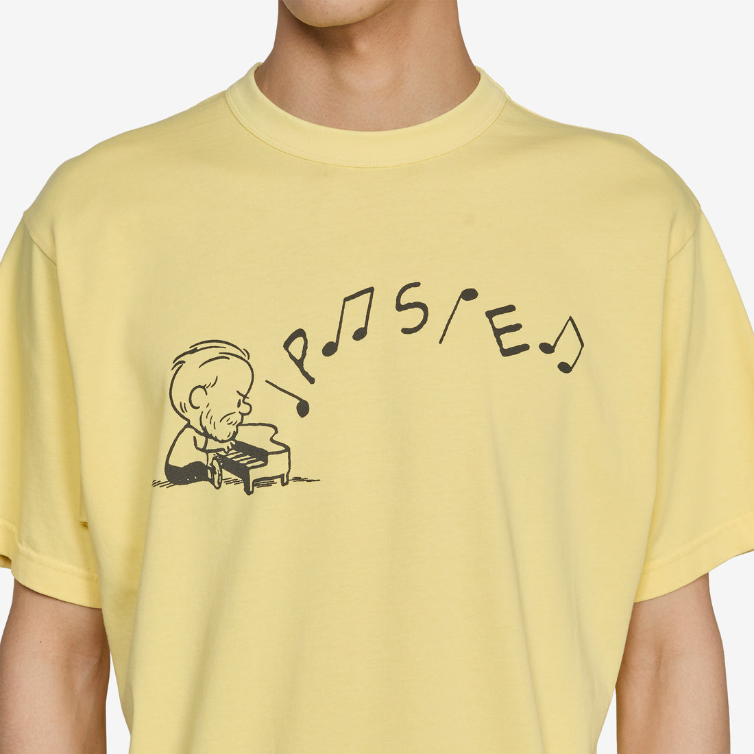 Swan T-Shirt Yellow Tees