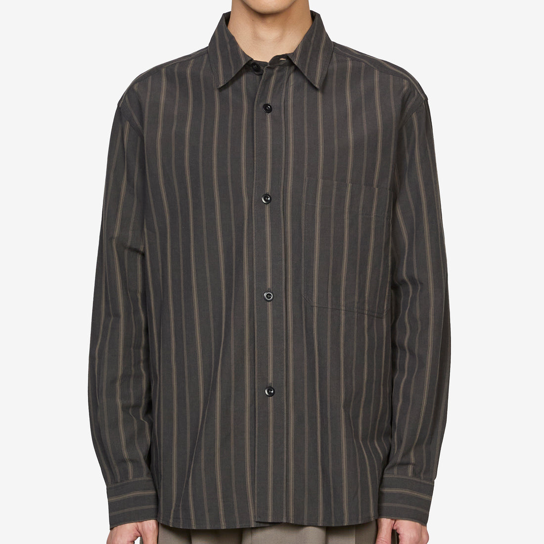 Basic Shirt Off Black | Khaki Shirts