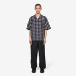 Kline Shirt Black | Parchment Check