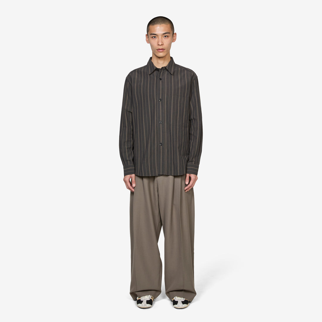 Basic Shirt Off Black | Khaki Shirts