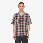 Sam Dobby Ombre Shirt Brown
