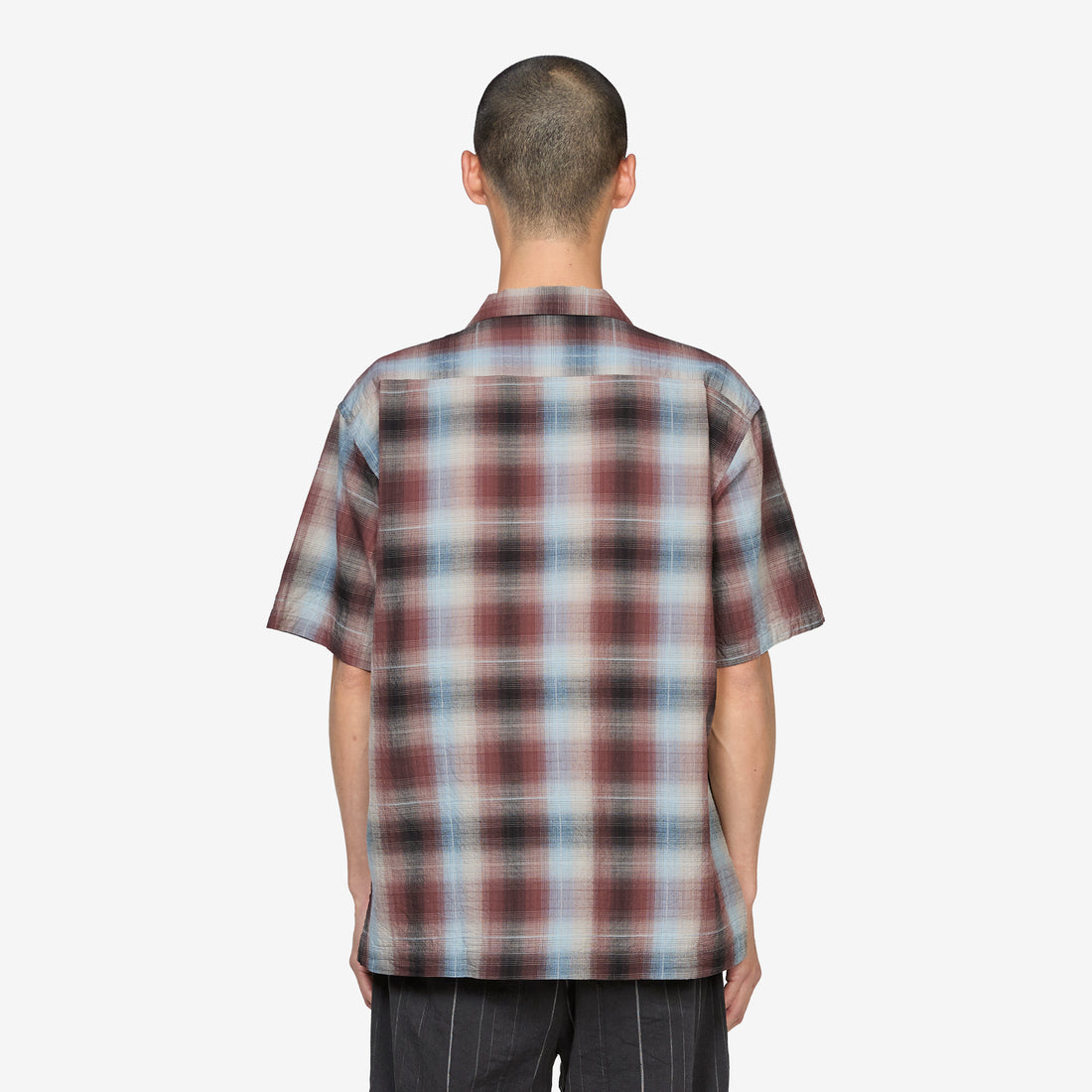 Sam Dobby Ombre Shirt Brown Shirts