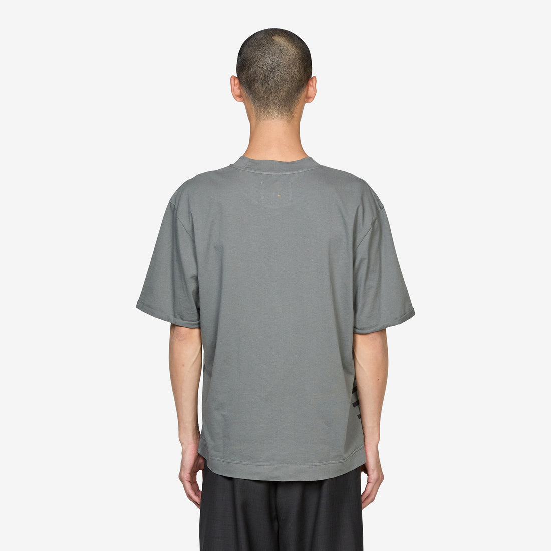 Overdye Stripe T-Shirt Carbon | Black Tees