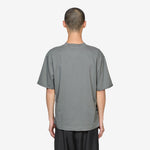 Overdye Stripe T-Shirt Carbon | Black