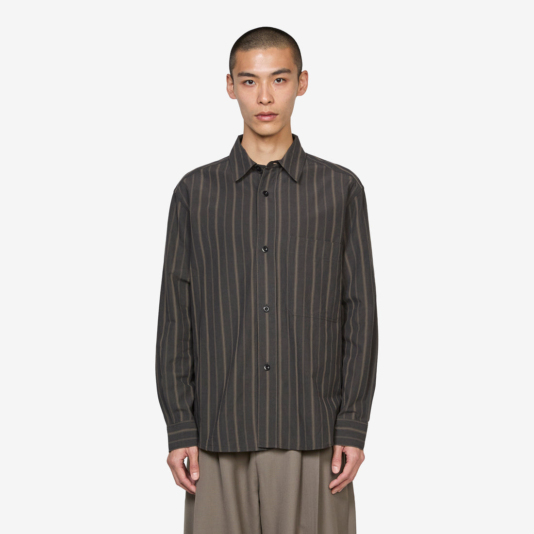 Basic Shirt Off Black | Khaki Shirts