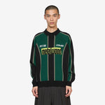 Knit Football Top Green