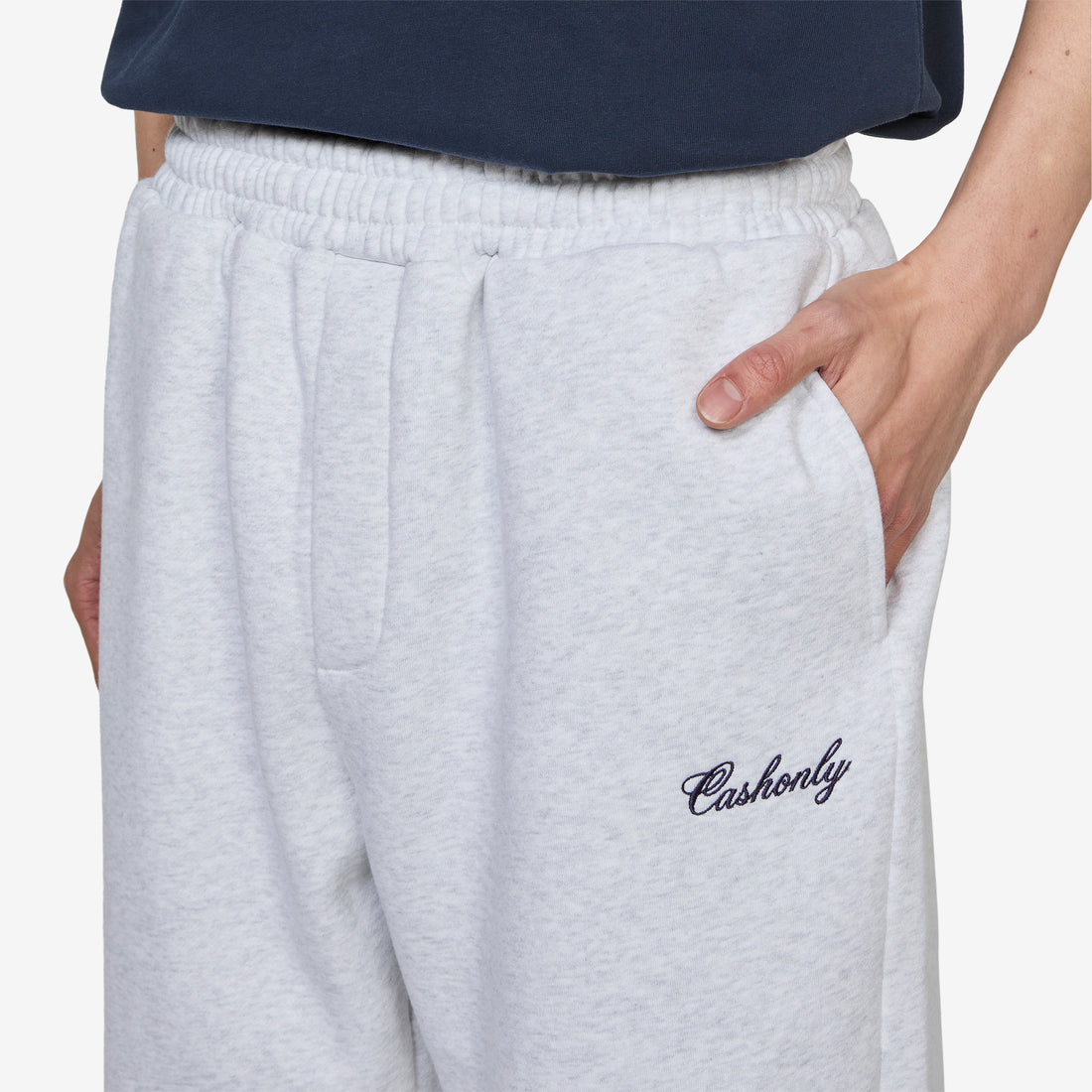 Script Fleece Sweatpants Ash Pants