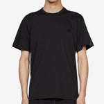 Football Back Print Short Sleeve T-Shirt Black