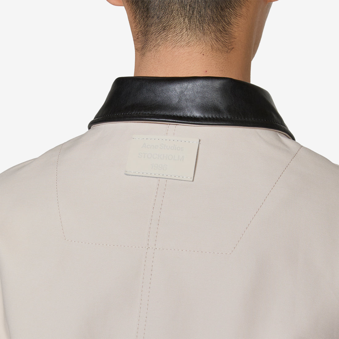 Opado Double Cotton Satin Jacket Light Taupe Jackets