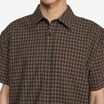 Hold Shirt Brown Check