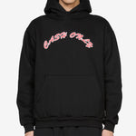 Grid Logo Pullover Hood Black