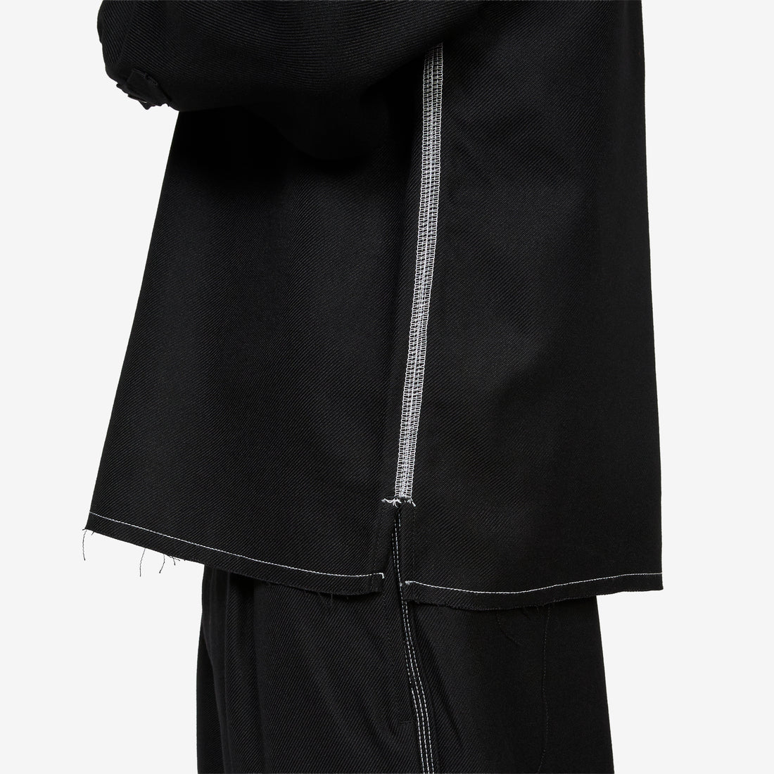 Hold Longsleeve Pocket Shirt Black | White Shirts