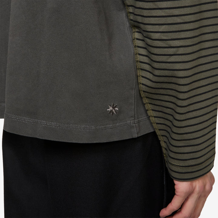 Dream Layer Longsleeve Charcoal Stripe