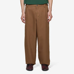 Albatross Skate Slack Pants Mosswood Brown | White