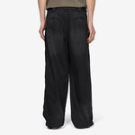 Pleated Work Pant Black Herringbone