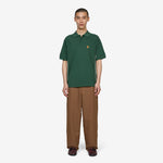 Albatross Skate Slack Pants Mosswood Brown | White