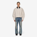 Opado Double Cotton Satin Jacket Light Taupe