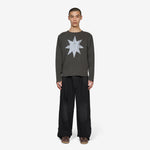 Star Drive Waffle Longsleeve Charcoal