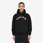 Grid Logo Pullover Hood Black