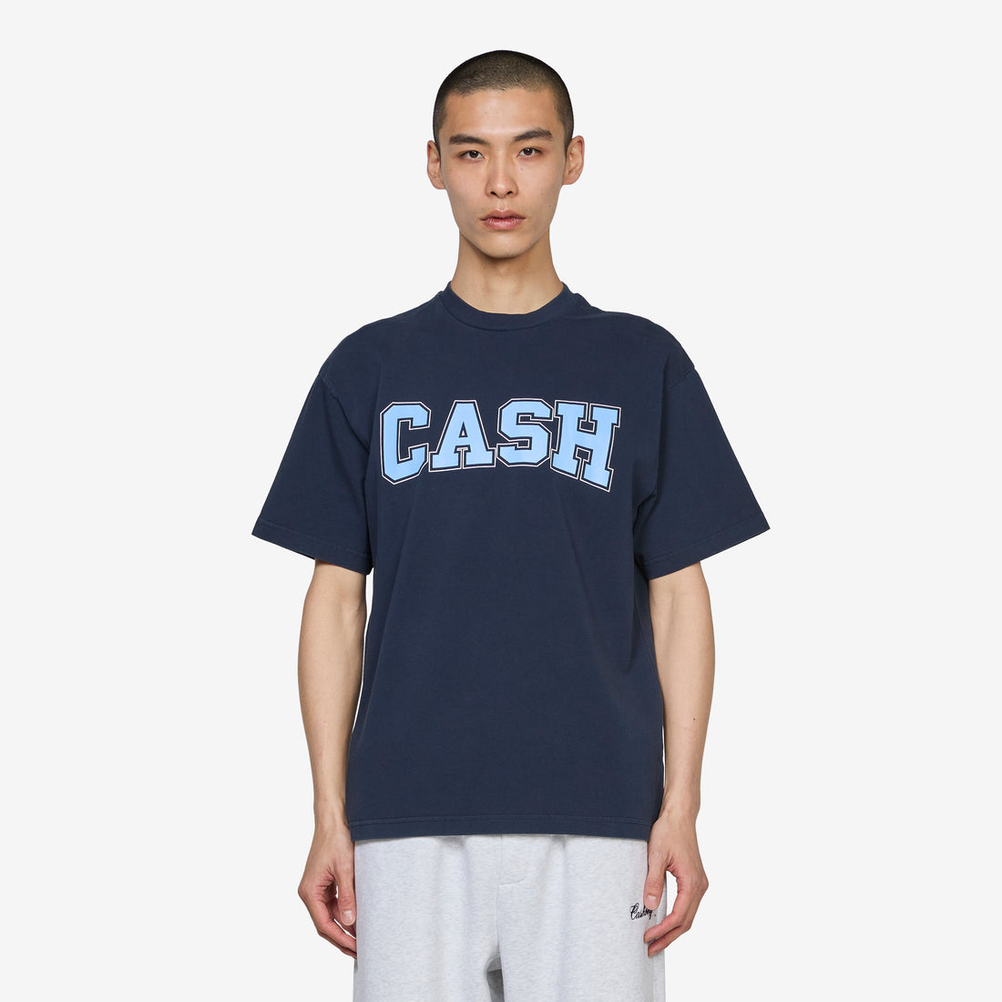 Campus T-Shirt Washed Navy Tees
