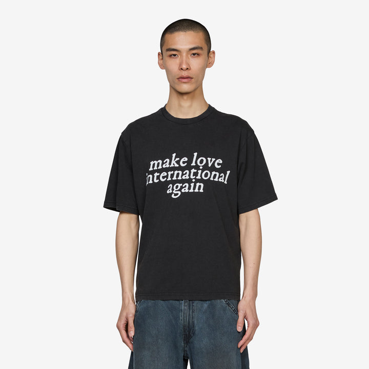 Mlia T-Shirt Vintage Black | White Front