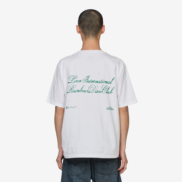 Rainbow Disco Club T-Shirt White
