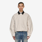 Opado Double Cotton Satin Jacket Light Taupe