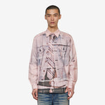 Sarona Longsleeve Photopaper Poplin Shirt Pink
