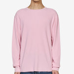 Waffle T-Shirt Longsleeve 690 Pink