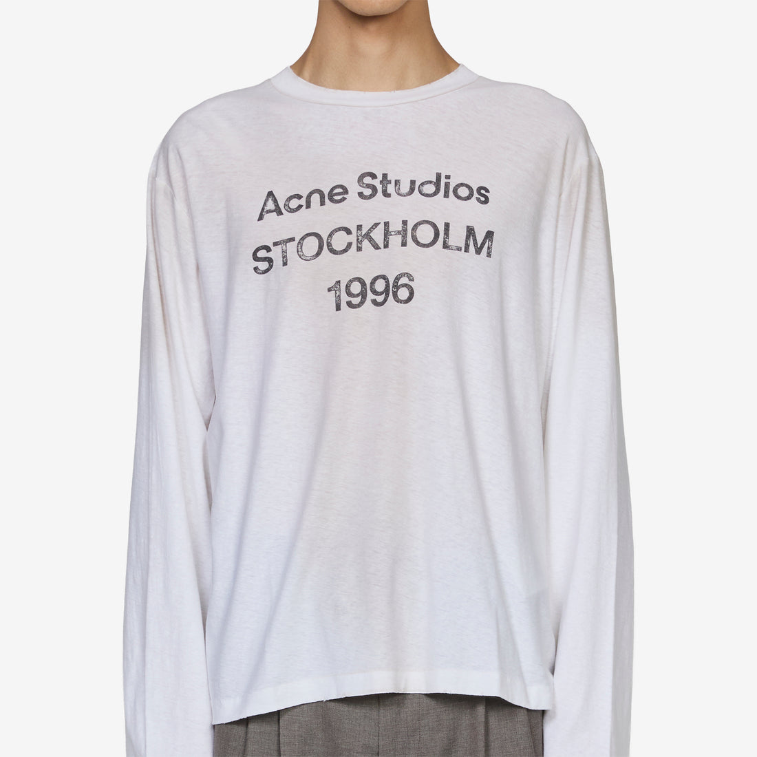 Edden 1996 Longsleeve T-Shirt Dusty White Tees