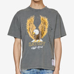 MothTech™ Eagle T-Shirt Faded Black
