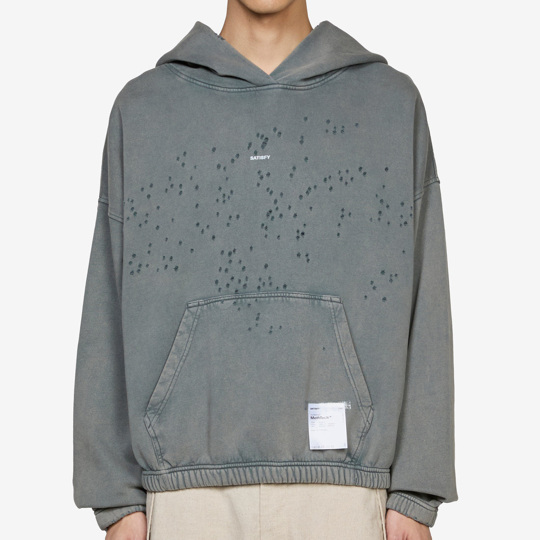 MothTech™ Hoodie Faded Black Jumpers