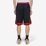 Diamond Shorts Black | University Red