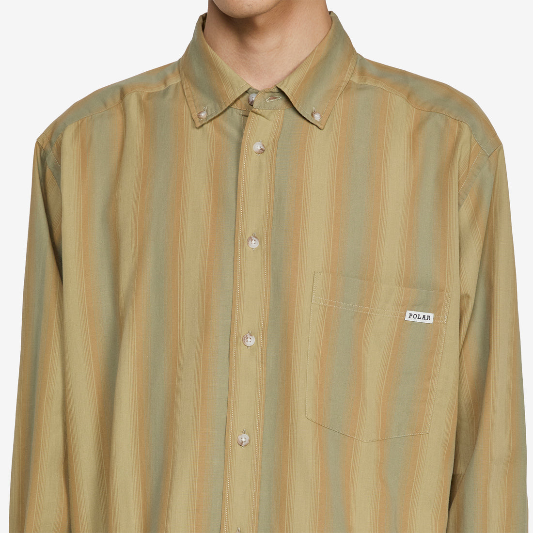 Ben Shirt Green Stripe Shirts