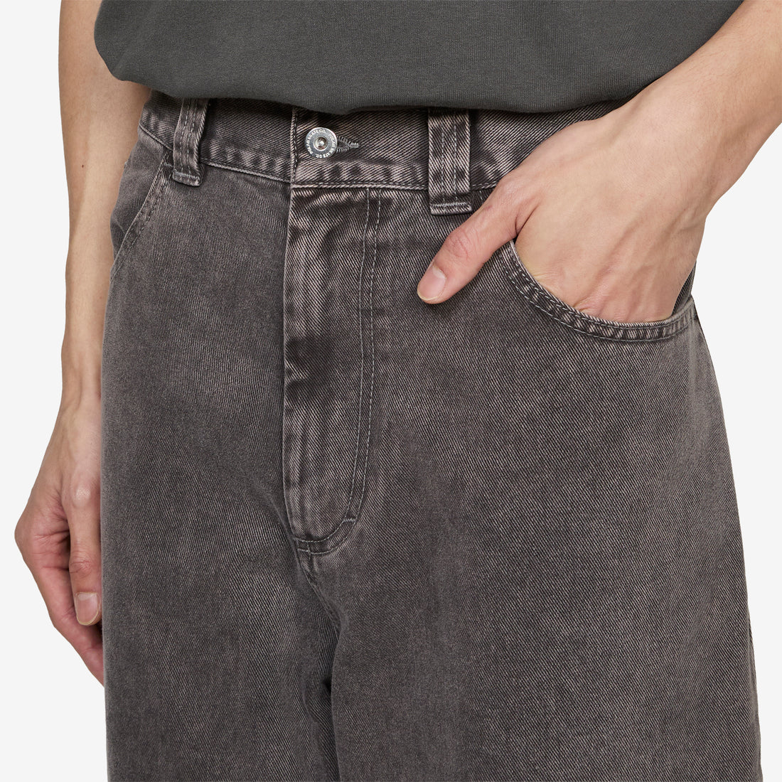 Big Boy Pants Washed Grey Pants