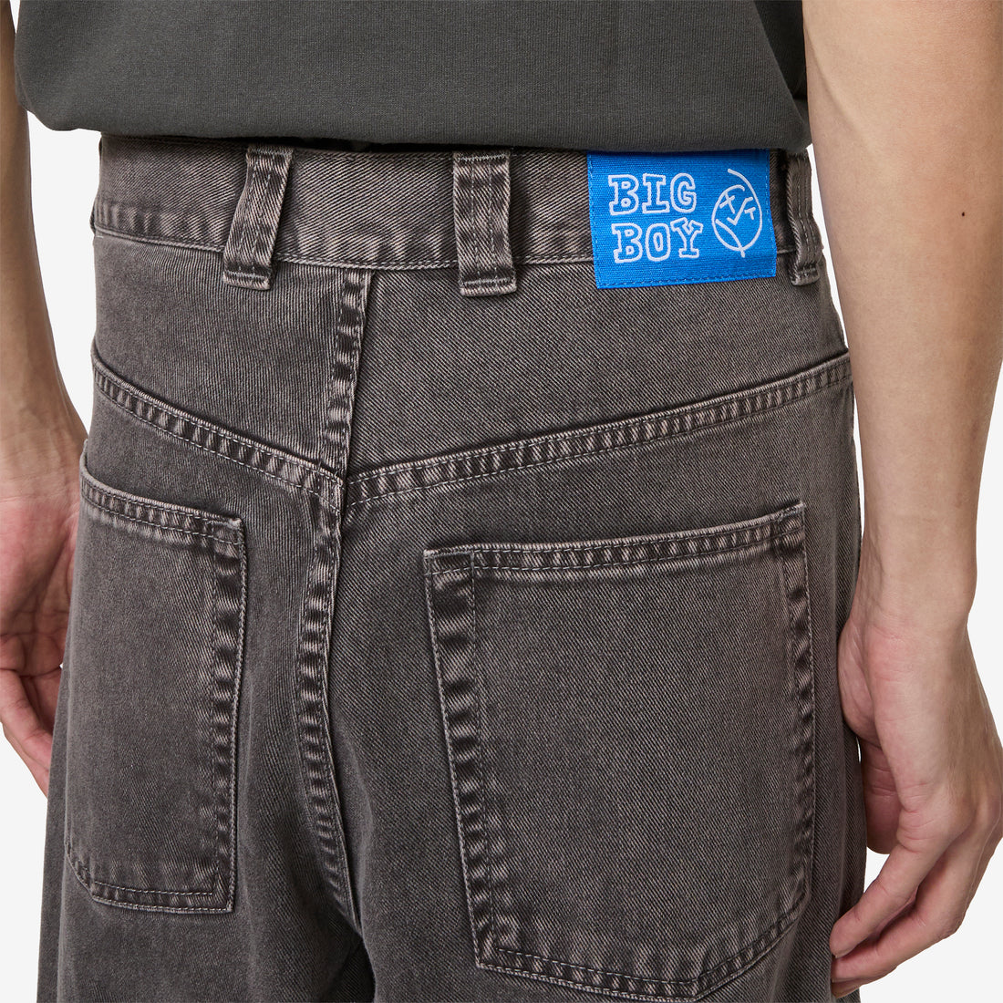 Big Boy Pants Washed Grey Pants