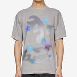 Airbrush T-Shirt Dark Silver