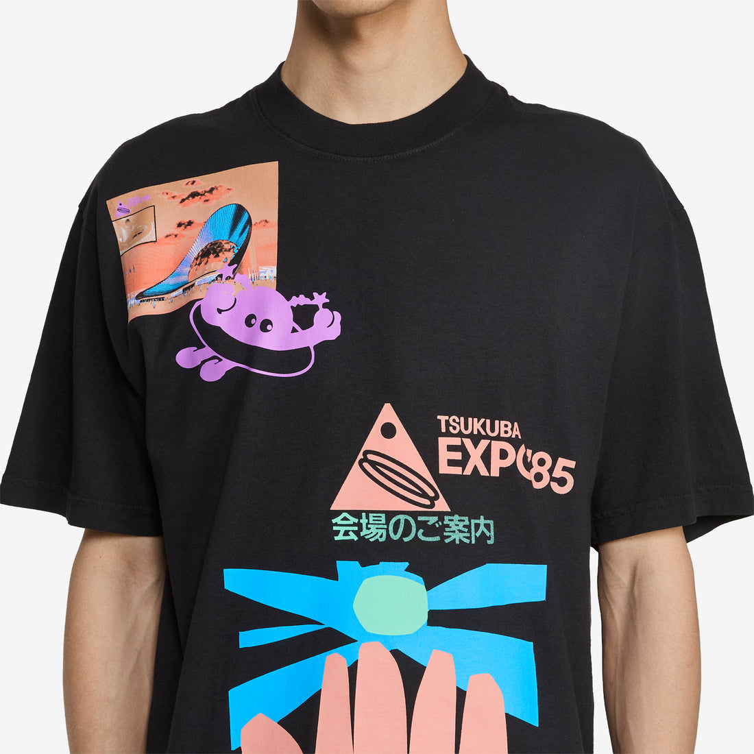 Expo85 T-Shirt Black Tees
