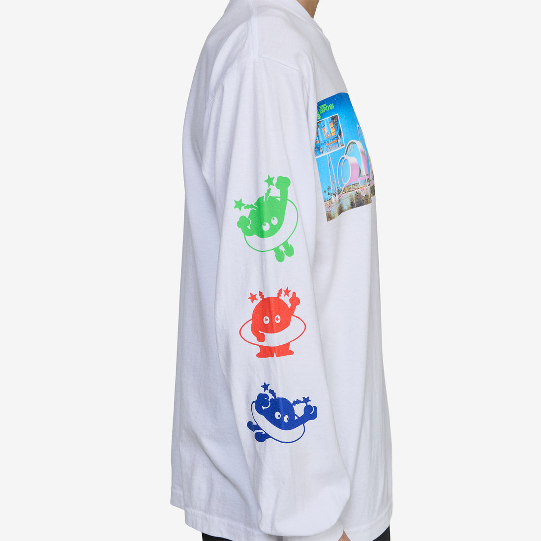 Expo85 Longsleeve T-Shirt White Tees