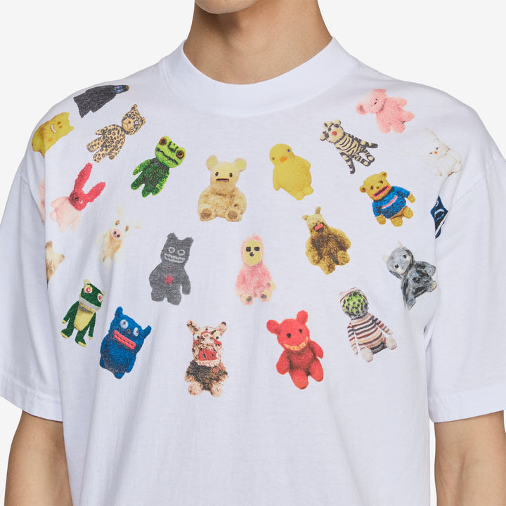 Plushie Friends T-Shirt White