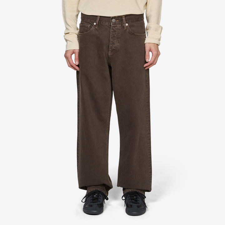 Loose Jeans 170 Vintage Brown Front