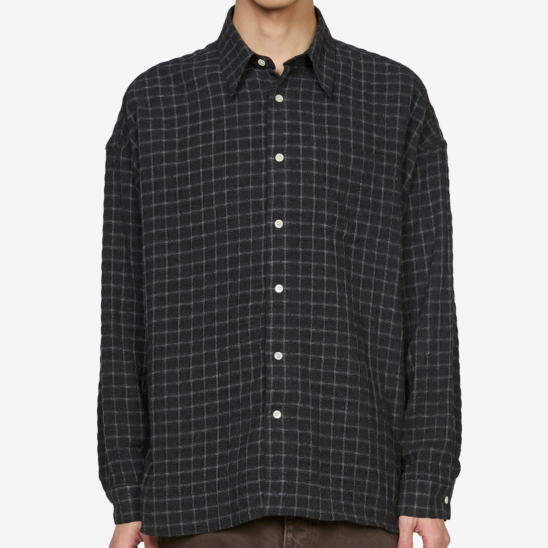 Stable Shirt Black Check Shirts