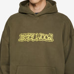 Dewey Hooded Sweatshirt Olive