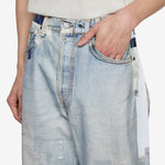 2021 Trompe L'oeil Tape Jeans Light Blue