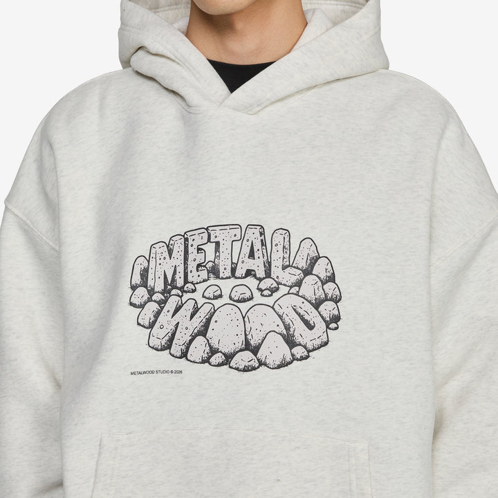 Stonehenge Hooded Sweatshirt Heather Grey