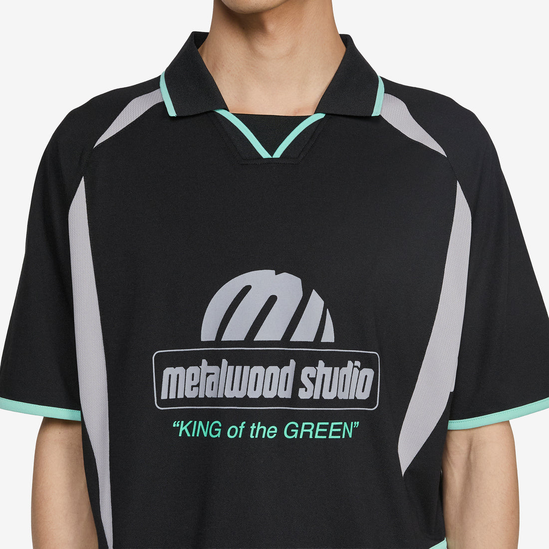 King Of The Greens Jersey Black Tees
