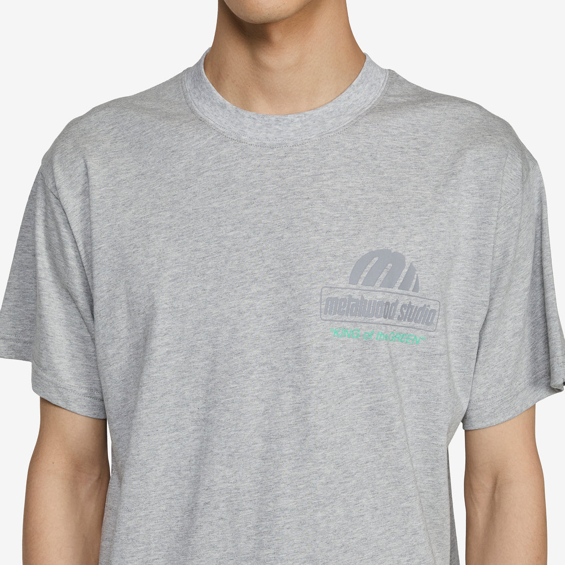King Of The Greens T-Shirt Heather Grey Tees