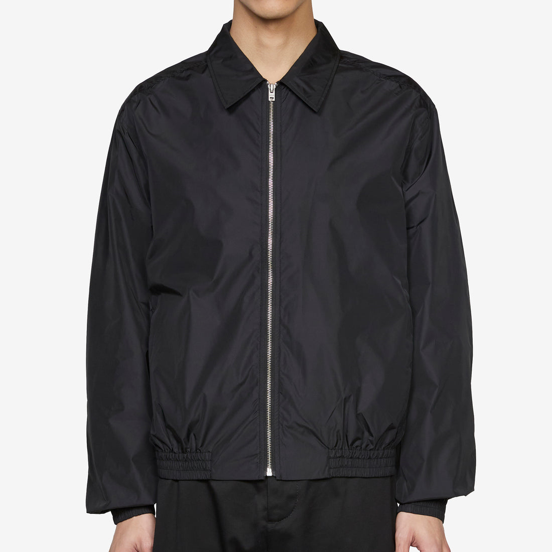Okot Soft Technical Taffeta Jacket Black Jackets