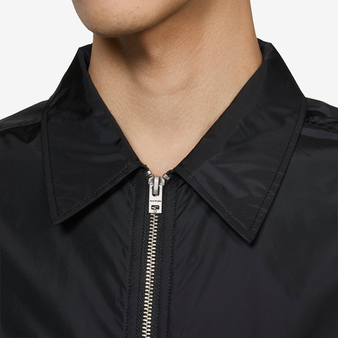 Okot Soft Technical Taffeta Jacket Black Jackets