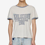 Eram College T-Shirt Off White | Grey Blue